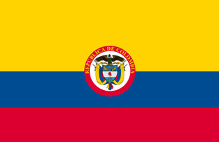 Drapeau République de Colombie