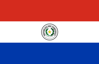 Drapeau de table Paraguay