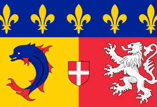 Drapeau Rhône-Alpes