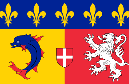 Drapeau Rhône-Alpes