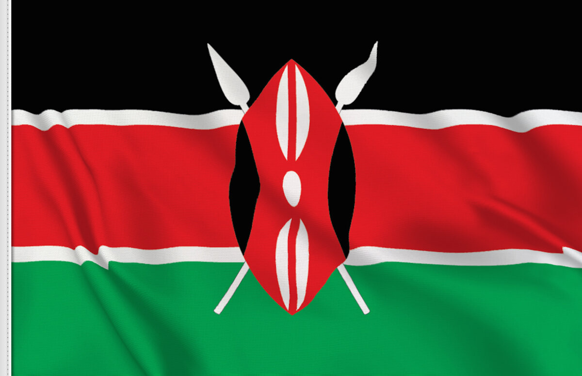 kenya drapeau