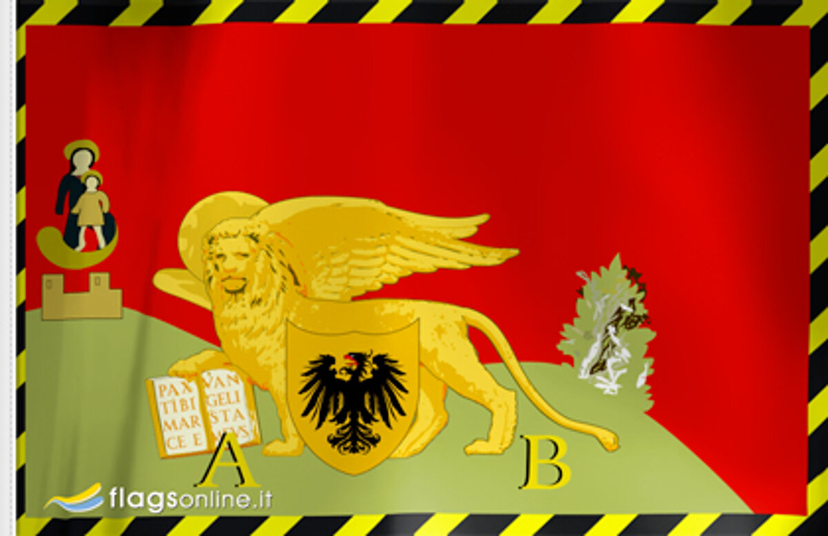 Drapeau Gouvernement de Venise - Acheter | Achat | Vente : Drapeaux 45x30cm