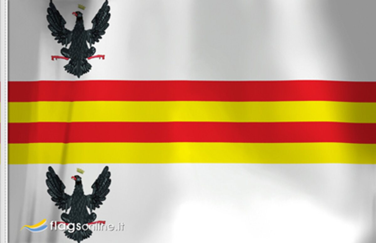 Drapeau Sicile 20x30cm – Qualité Allemande, Polyester 110g/m², Résistant Intempéries, Prêt à Hisser