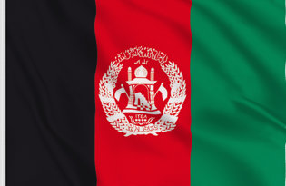 Drapeau de table Afghanistan