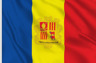 Drapeau Principauté d'Andorre