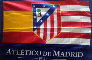 Drapeau Atletico Madrid