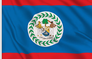 Drapeau de table Belize