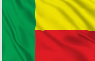 Drapeau de table Benin