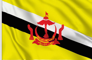 Drapeau de table Brunei