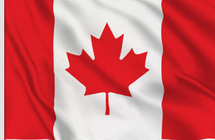 Drapeau de table Canada