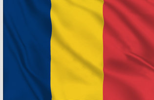 Drapeau de table Tchad