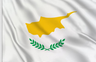 Drapeau de table Chypre