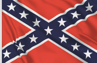 Drapeau États confédérés d'Amérique (1863-1865)