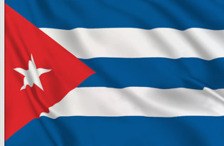 Drapeau de table Cuba