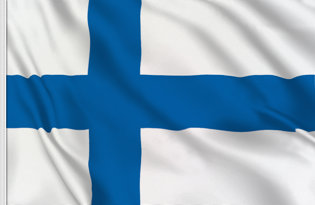 Drapeau de table Finlande