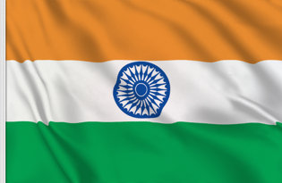 Drapeau de table Inde