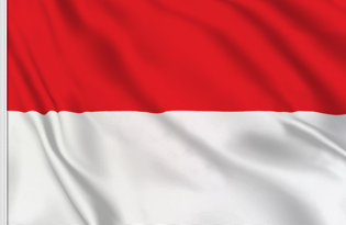 Drapeau de table Indonesie