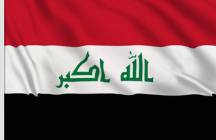 Drapeau de table Irak