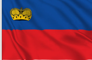 Drapeau Liechtenstein