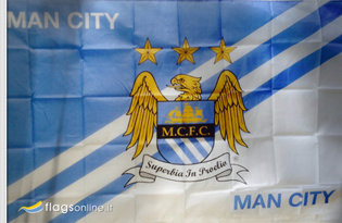 Drapeau Manchester City FC