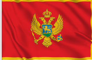 Drapeau Montenegro