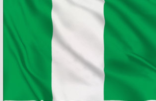 Drapeau de table Nigeria