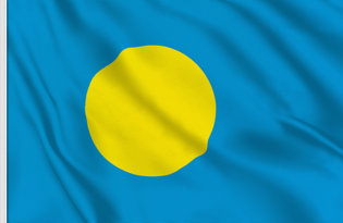 Drapeau de table Palau