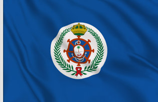 Drapeau Arabie Saoudite (Marine militaire - version union jack)