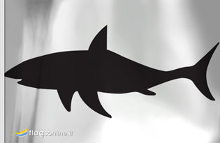 Drapeau Danger Requins