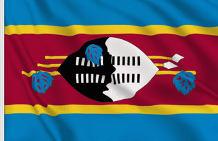 Drapeau de table Swaziland