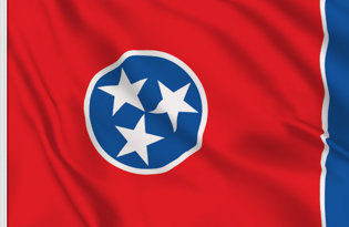 Drapeau Tennessee