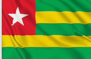 Drapeau Togo