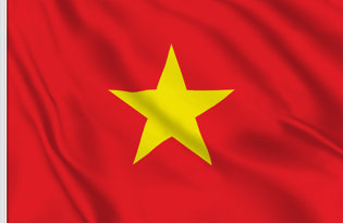 Drapeau de table Viet-nam