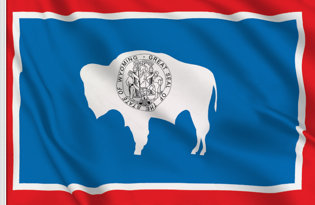 Drapeau Wyoming