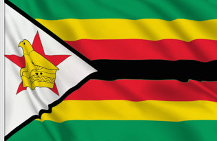 Drapeau de table Zimbabwe