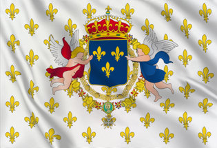 Drapeau Royaume de France (Marine militaire) (1638-1789)