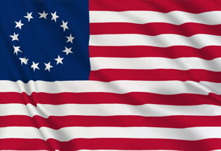 Drapeau Betsy Ross (1777-1795)