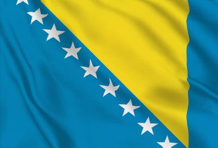 Drapeau Bosnien