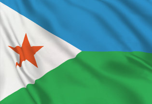 Drapeau Djibouti