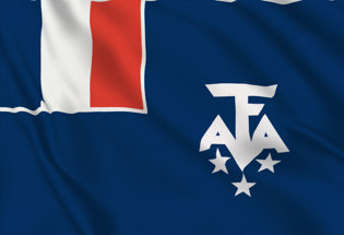 Drapeau Antarctique français