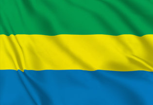 Drapeau Gabon