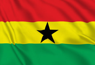 Drapeau Ghana