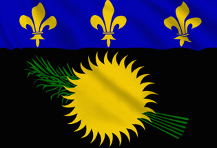 Drapeau Guadeloupe