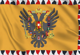 Drapeau Empire Autriche-Hongrie (1816-1849)