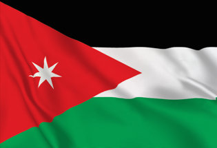 Drapeau Jordanie