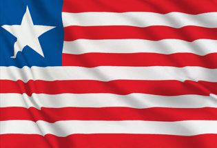 Drapeau Liberia