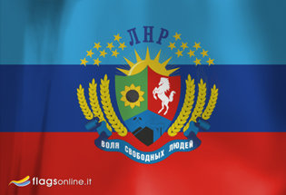 Drapeau République populaire de Lougansk