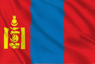 Drapeau Mongolie