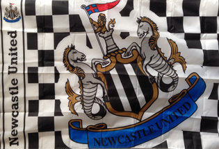 Drapeau Newcastle United Football Club