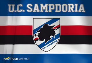Drapeau Sampdoria de Gênes